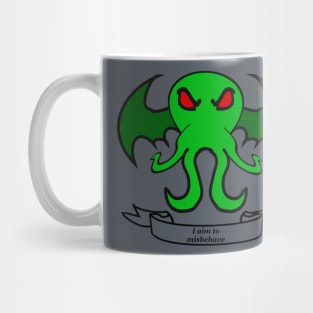 Aim to Misbehave - Cthulhu Mug